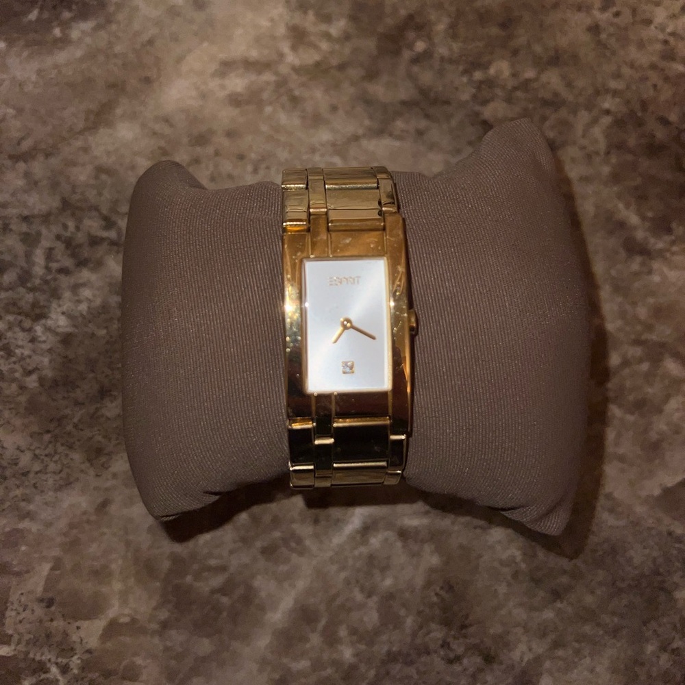 Esprit gold watch